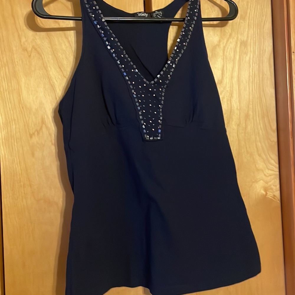 Blue Vanity Tank